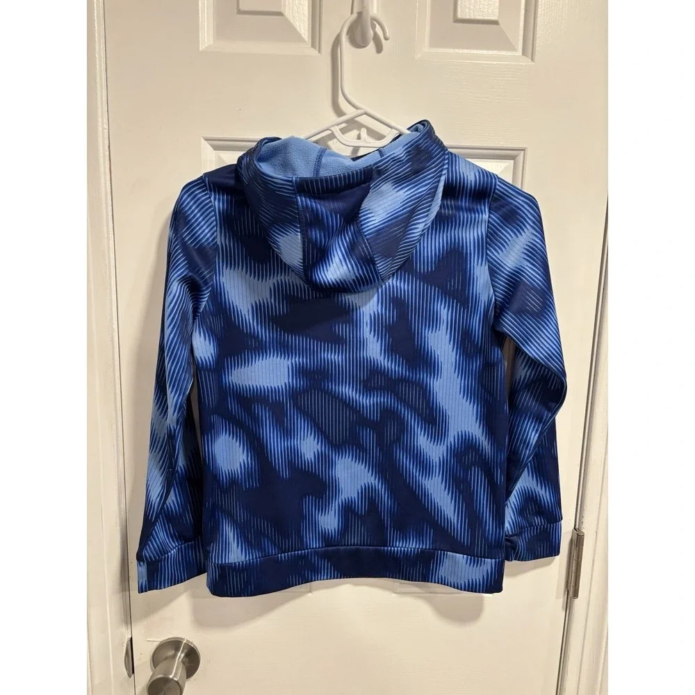 Under Armour Boys Youth Medium Long Sleeve Shirts Lot Of 2 Blue & Black